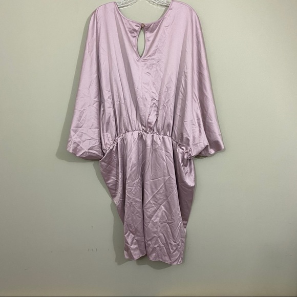 🆕 ASOS Design Curve Rose Gold Kimono Dress US 20 - Picture 4 of 5